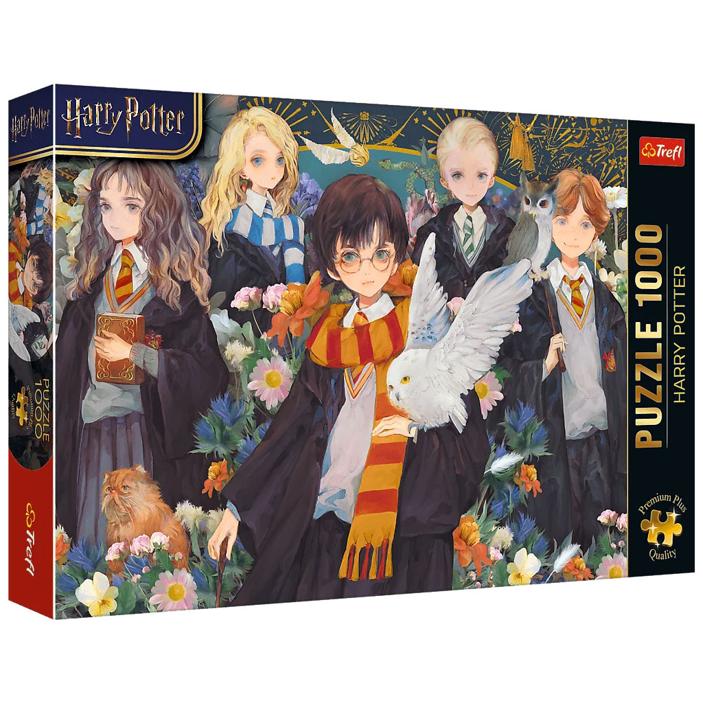 Harry Potter mágikus barátság 1000db-os Prémium plus quality puzzle - Trefl kép 1