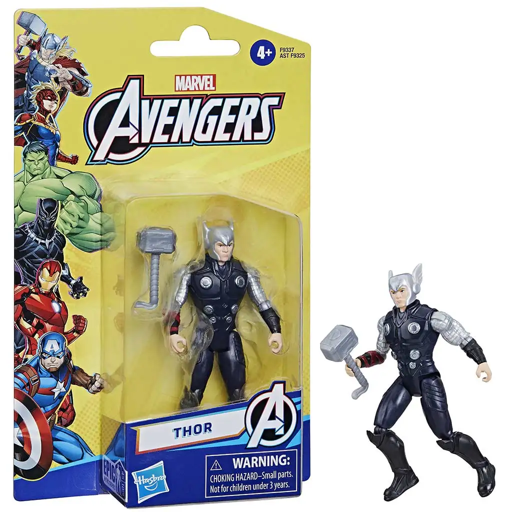 Bosszúállók: Thor prémium akciófigura 10cm - Hasbro kép 1