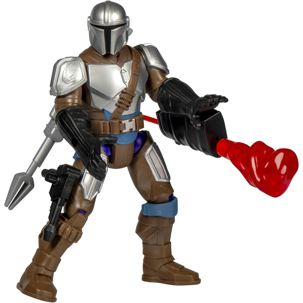 Transformers: Mix Mashers Deluxe Mandalóri és Grogu figura kiegészítőkkel - Hasbro kép 2