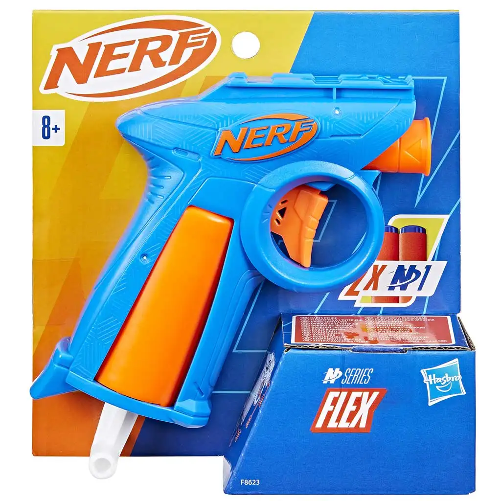 Nerf: N-Series: Flex szivacslövő 2db tölténnyel - Hasbro kép 1