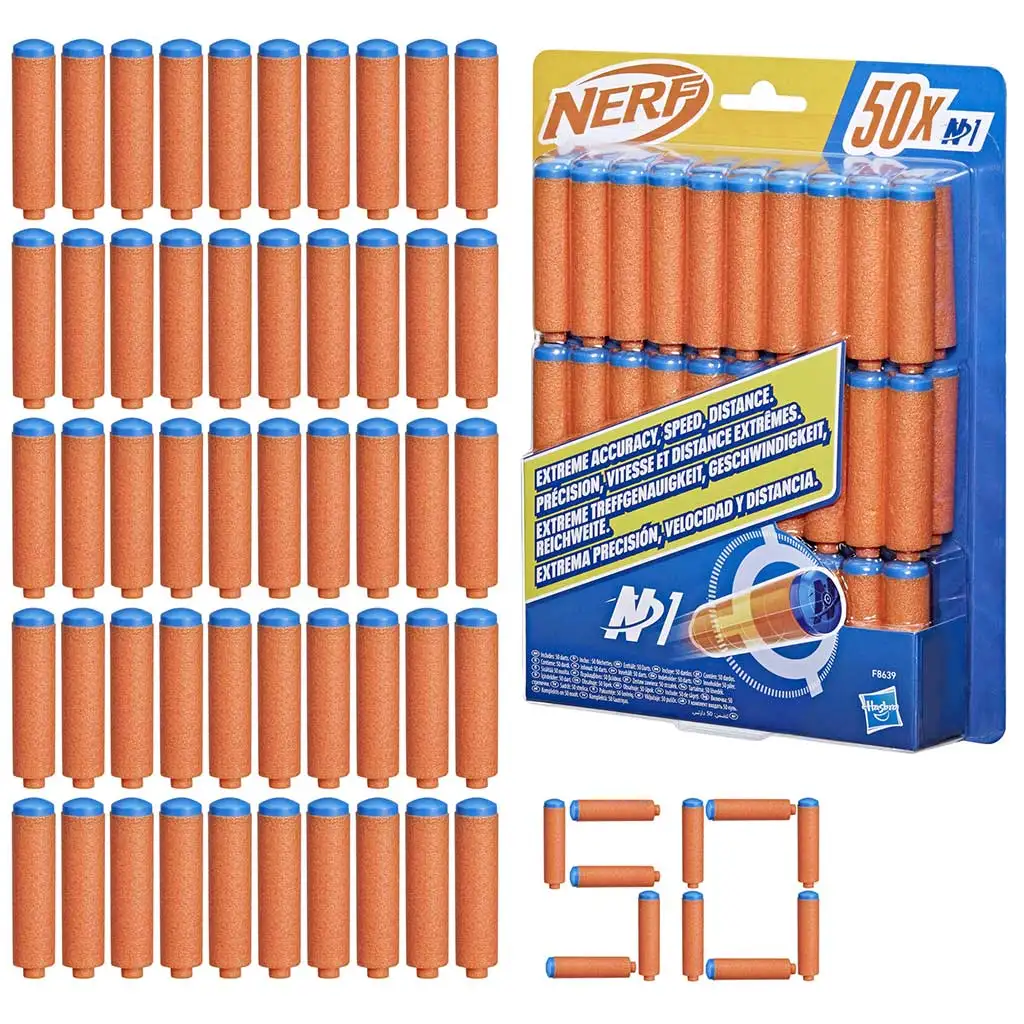 Nerf: N-Series: Szivacslövő utántöltő 50db-os szett - Hasbro kép 2