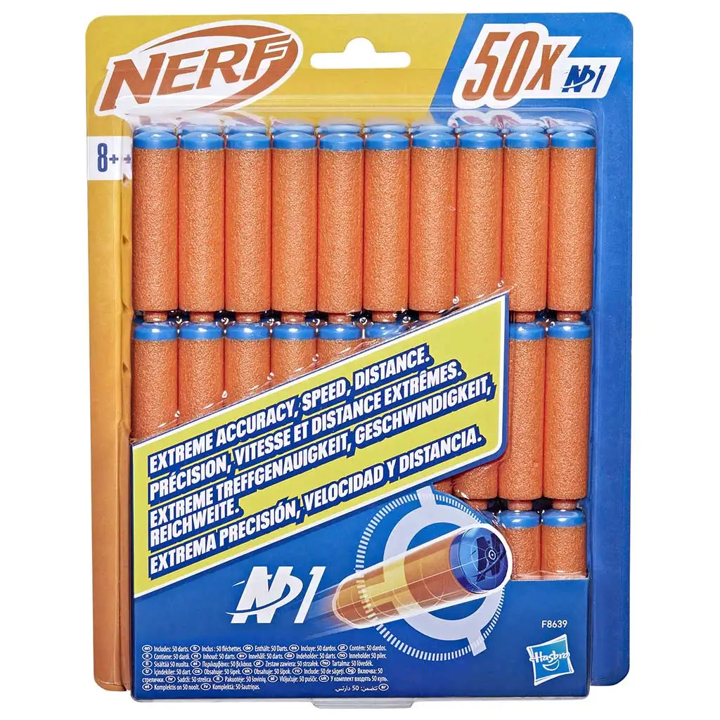 Nerf: N-Series: Szivacslövő utántöltő 50db-os szett - Hasbro kép 1