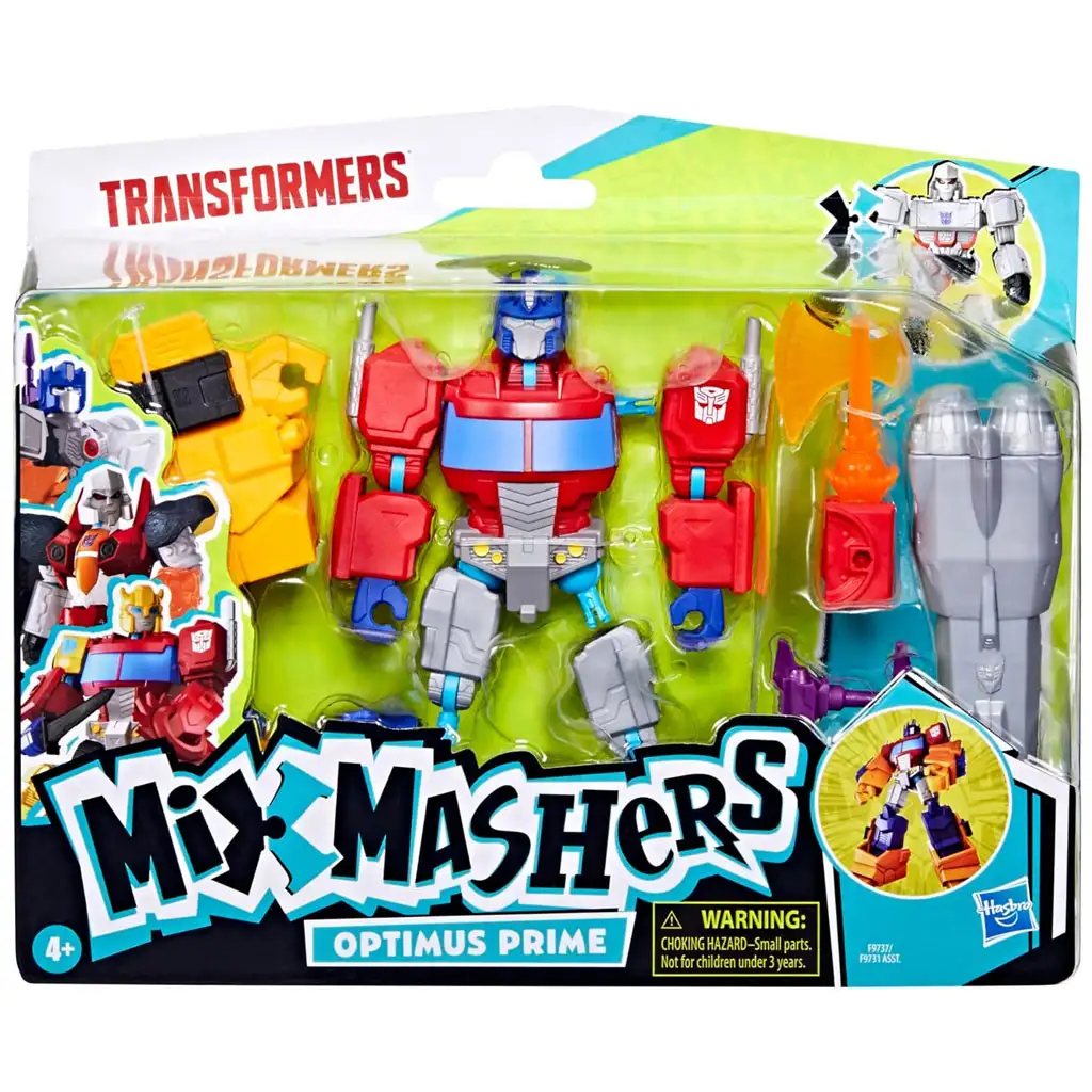 Transformers: Mix Mashers Optimus Prime robotfigura kiegészítőkkel - Hasbro kép 1