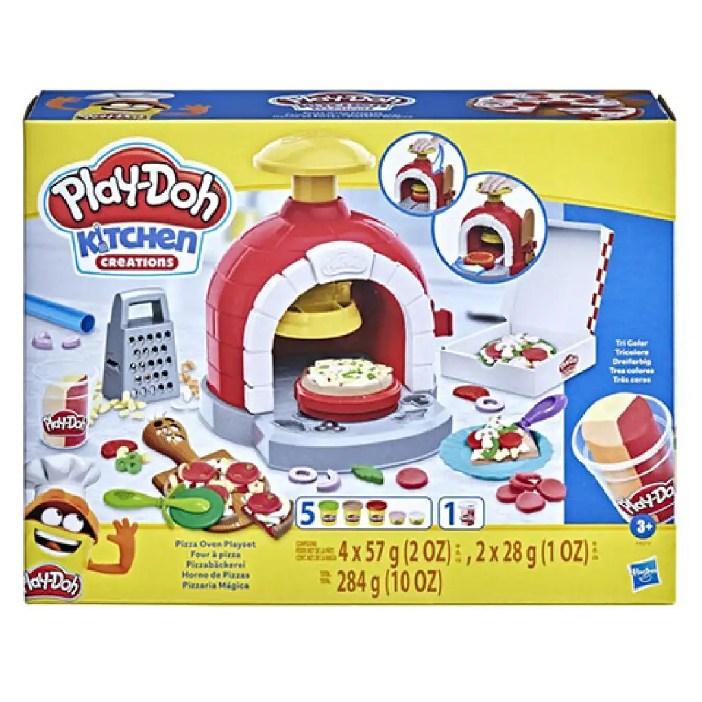 Play-Doh: Kitchen creations pizza készítő gyurmaszett kiegészítőkkel 284g - Hasbro kép 1