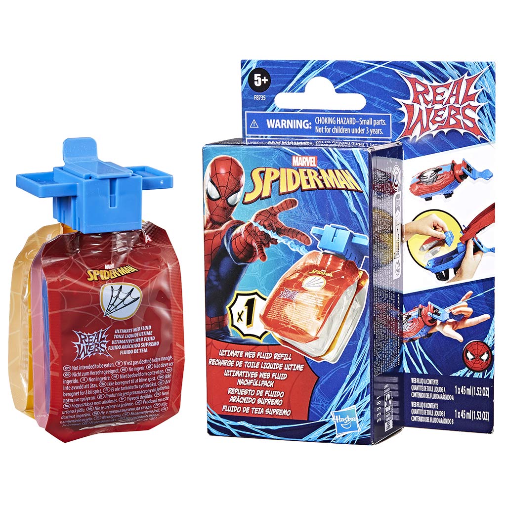 Pókember: Real Webs Ultimate hálóvető utántöltő folyadék - Hasbro kép 2