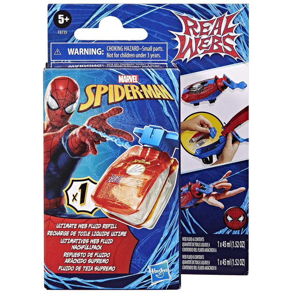 Pókember: Real Webs Ultimate hálóvető utántöltő folyadék - Hasbro kép 1
