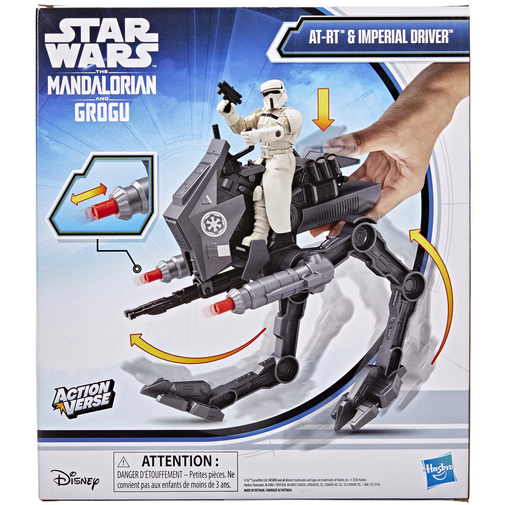 Star Wars ActionVerse AT-RT Imperial Driver játékszett - Hasbro kép 3