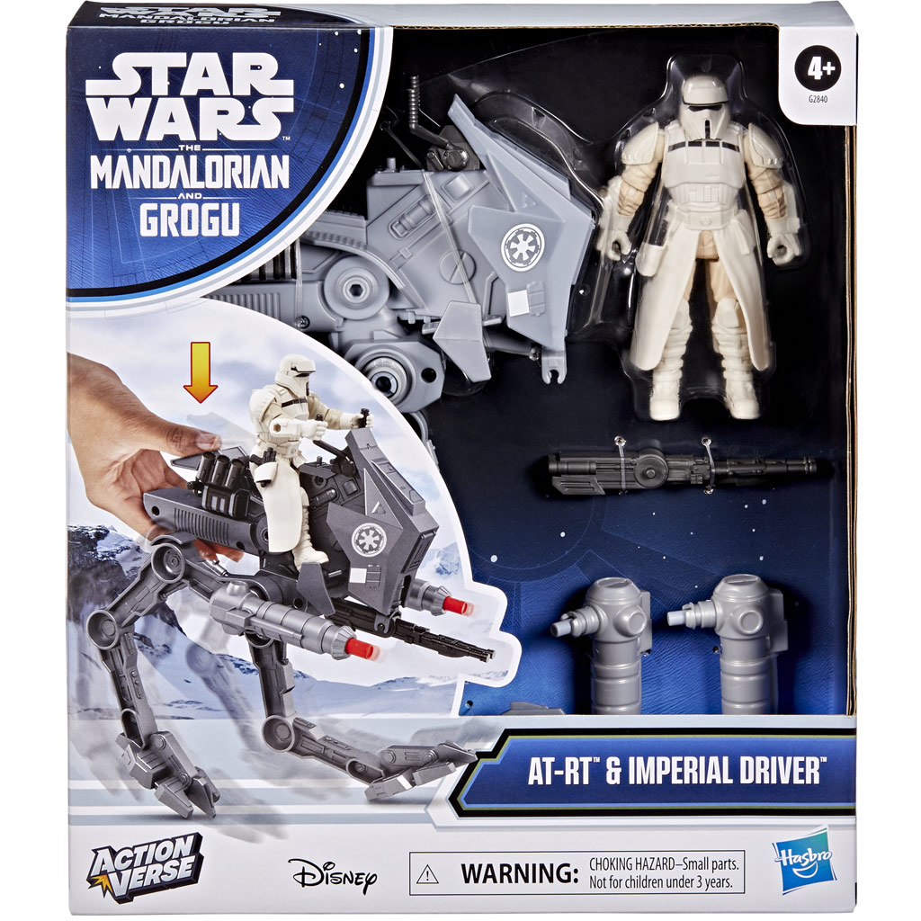Star Wars ActionVerse AT-RT Imperial Driver játékszett - Hasbro kép 1