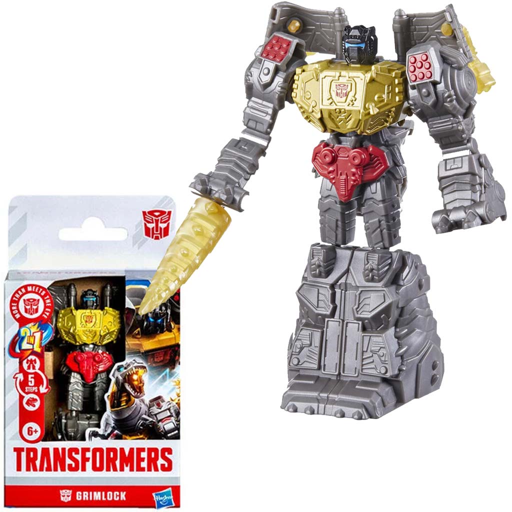 Transformers Grimlock Authentics Bravo átalakuló figura 11 cm – Hasbro kép 1