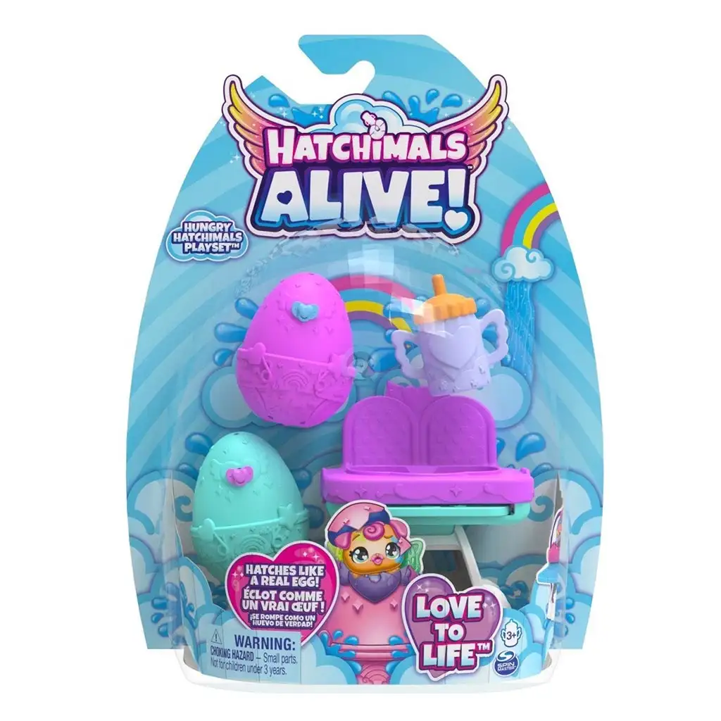 Hatchimals: Alive! Gondos csomag meglepetés figuraszett - Spin Master kép 1