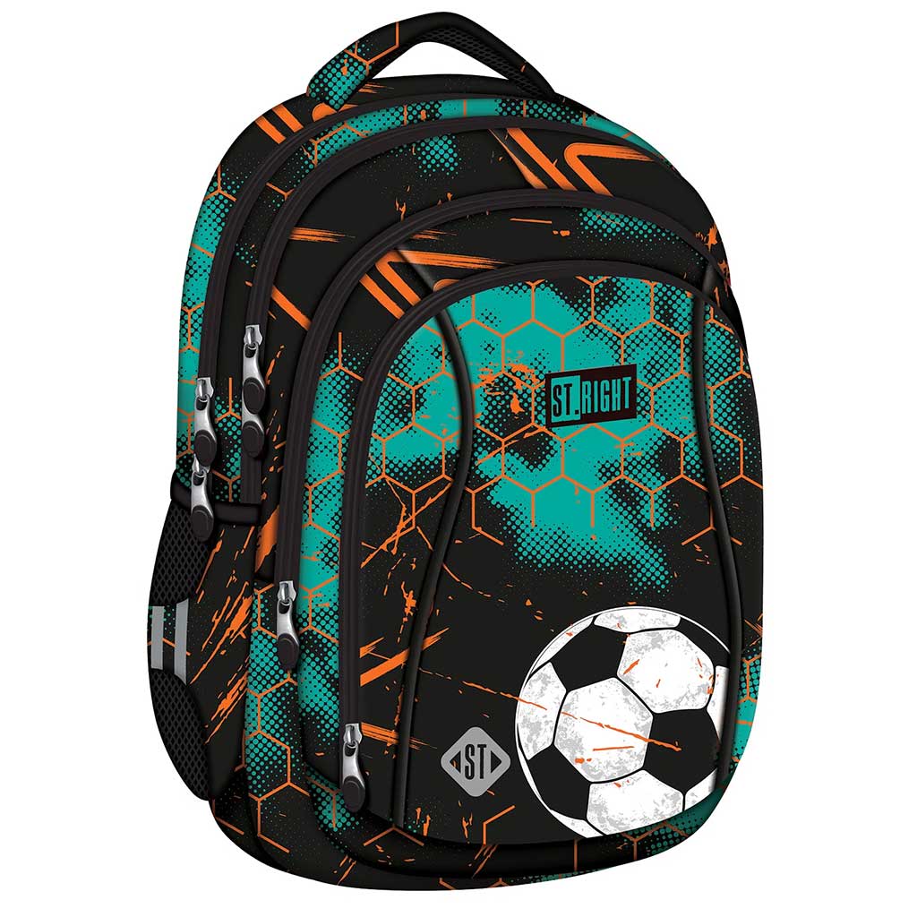 St.Right Turbo Kick iskolatáska, hátizsák BP04 43x32x20cm kép 1