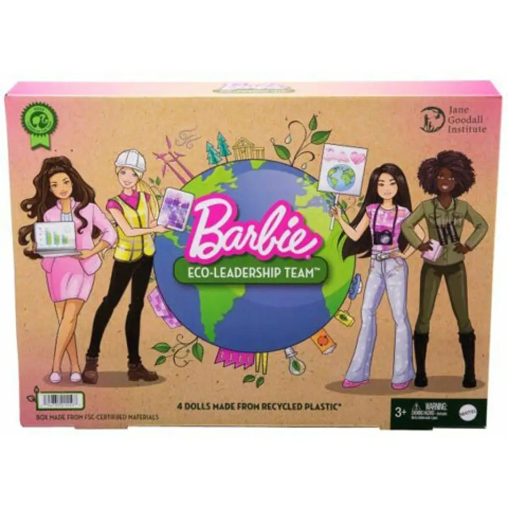 Barbie: Együtt a földért karrierbabák 4db-os csomag - Mattel kép 1