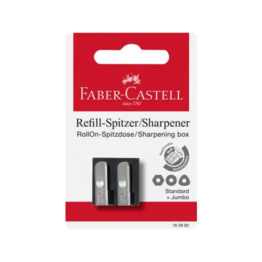 Faber-Castell: Dupla fém hegyező cserélhető élezővel kép 1