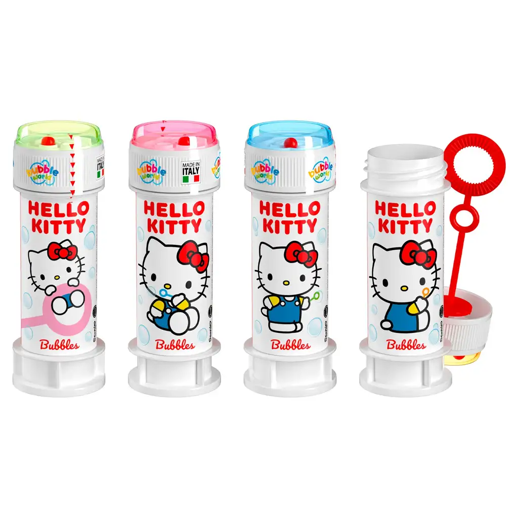 Hello Kitty színes buborékfújó 60ml kép 1