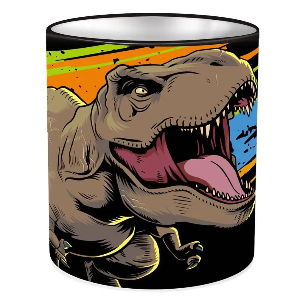 Jurassic World henger alakú fém asztali írószertartó 10x11cm kép 1