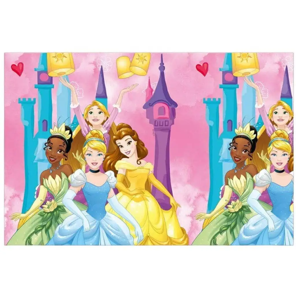 Disney Hercegnők: Papír asztalterítő 120x180cm kép 1