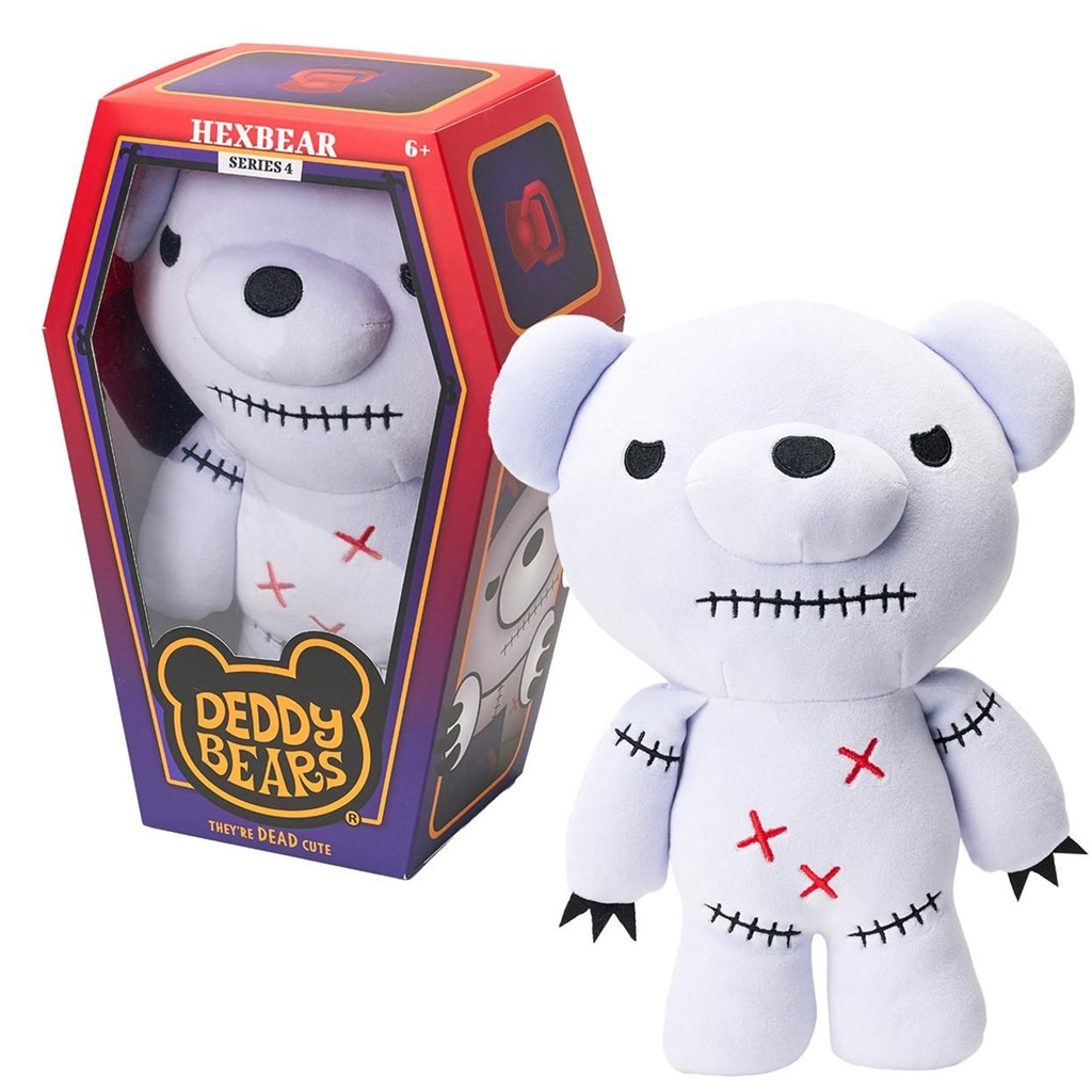 Deddy Bear Hank plüss koporsóban, 4. sorozat, 30 cm-es - Hexbear kép 1