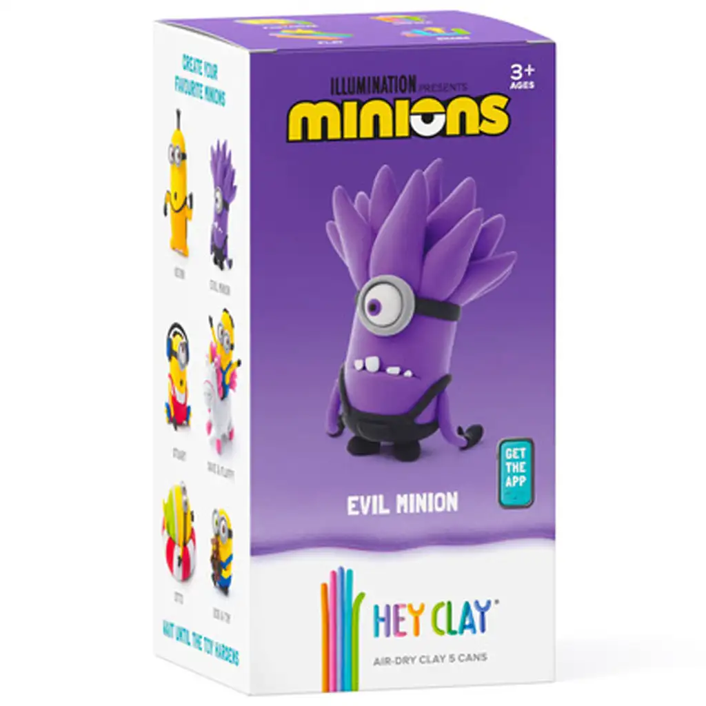 Hey Clay: Minyonok gyurmaszett - Evil minyon kép 1