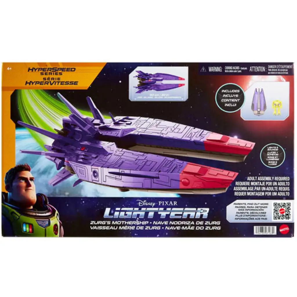 Lightyear: Zurg anyahajó játékszett - Mattel kép 1