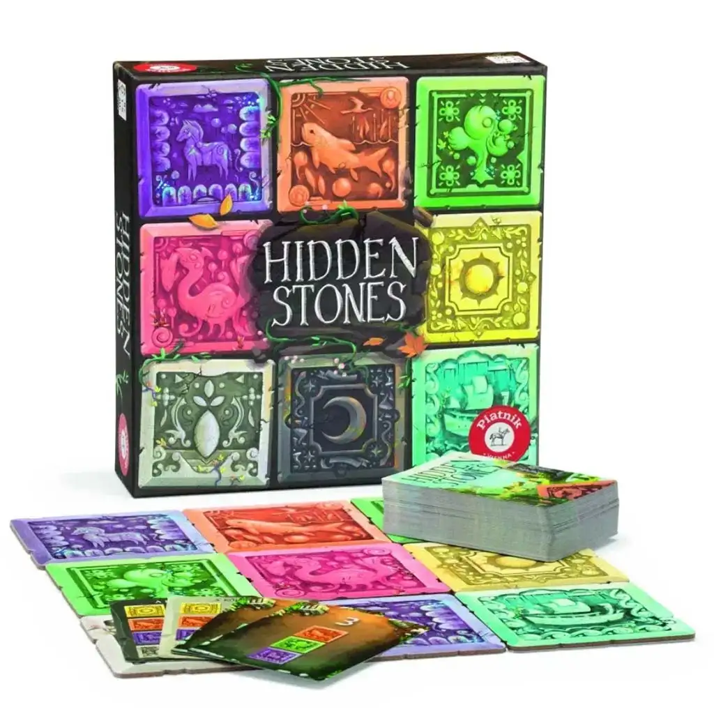 Hidden Stones - Rejtett kövek társasjáték - Piatnik kép 1