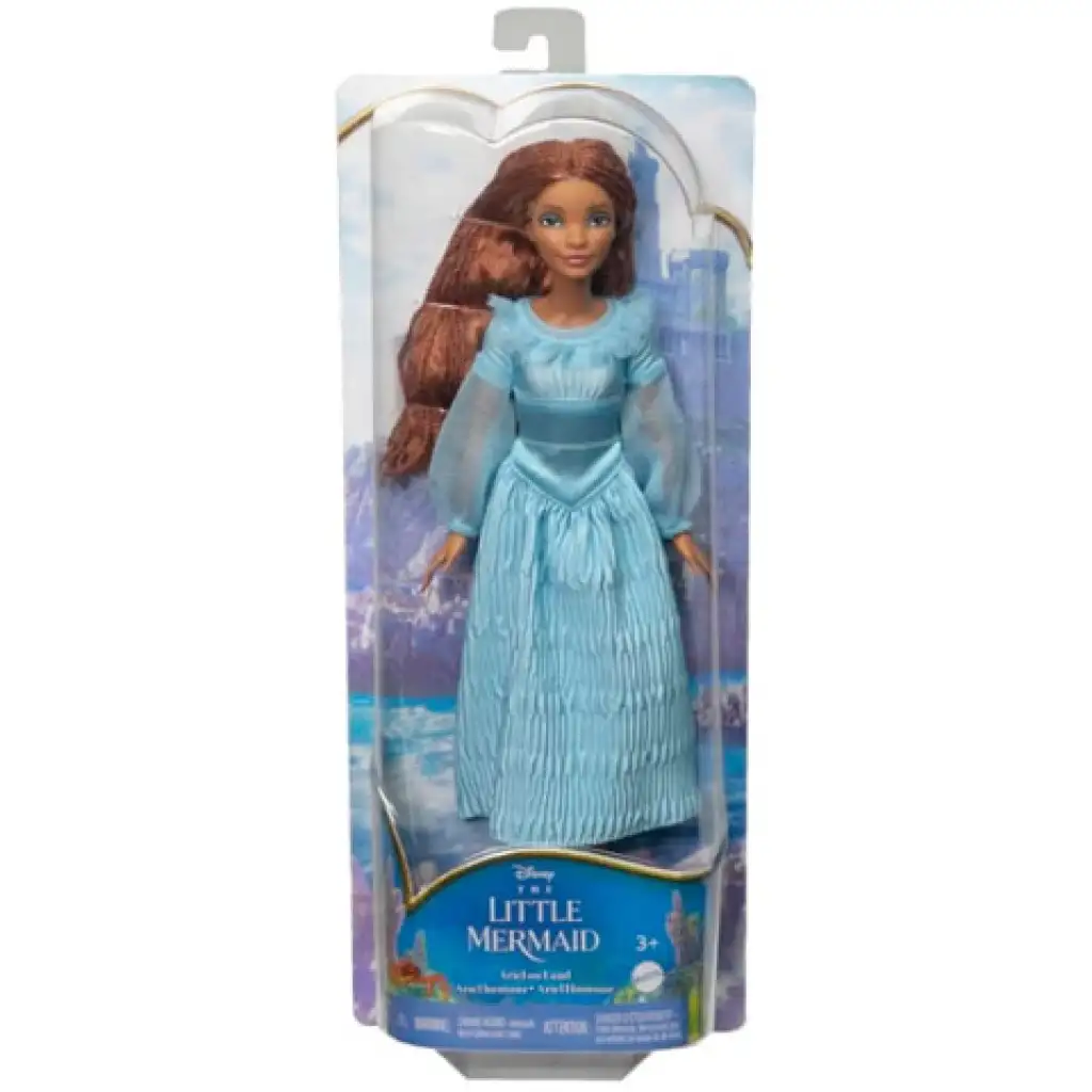 Disney A kis hableány: Ariel baba kék ruhában 30cm - Mattel kép 1