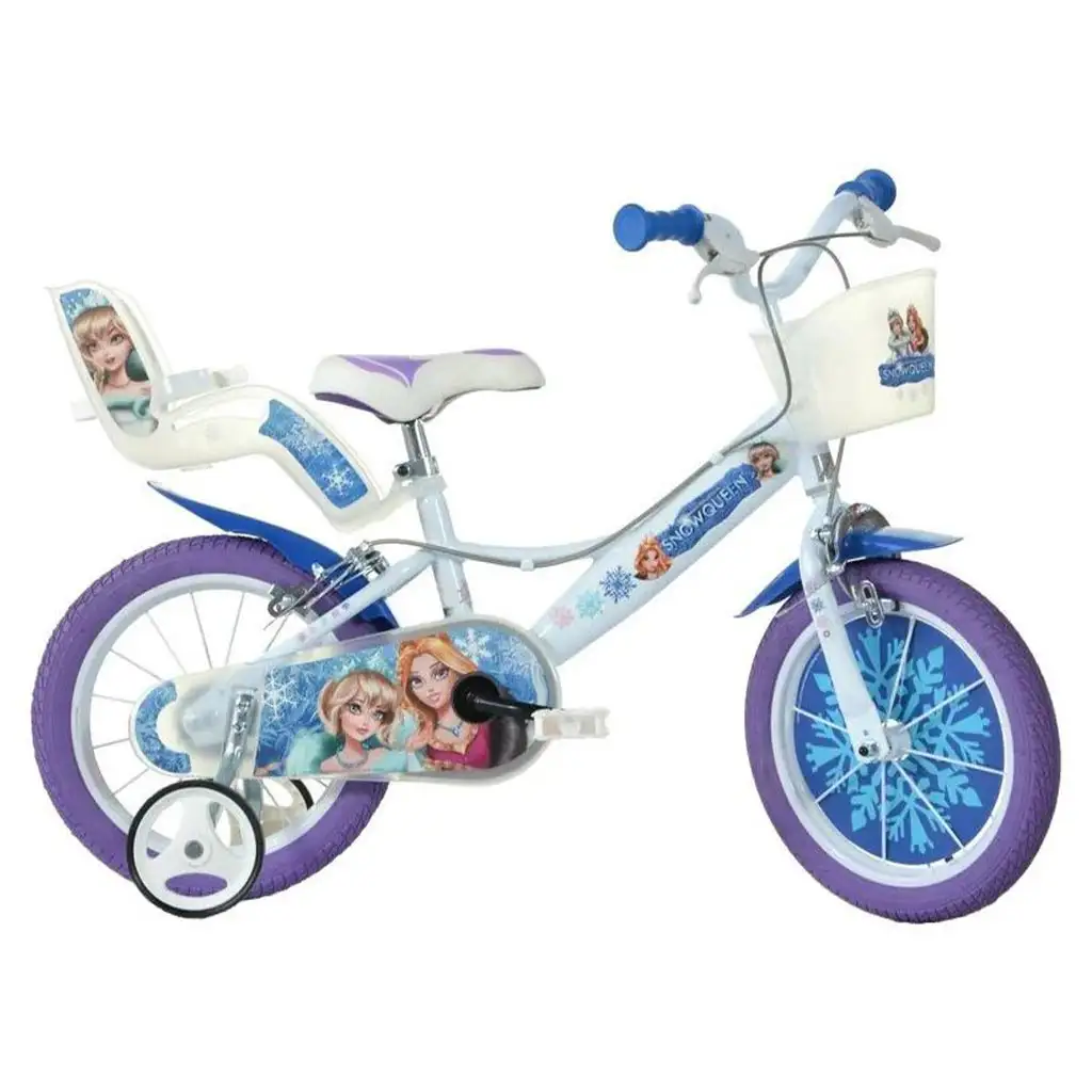 Hókirálynő mintás 12-es méretű bicikli - Dino Bikes kerékpár kép 1