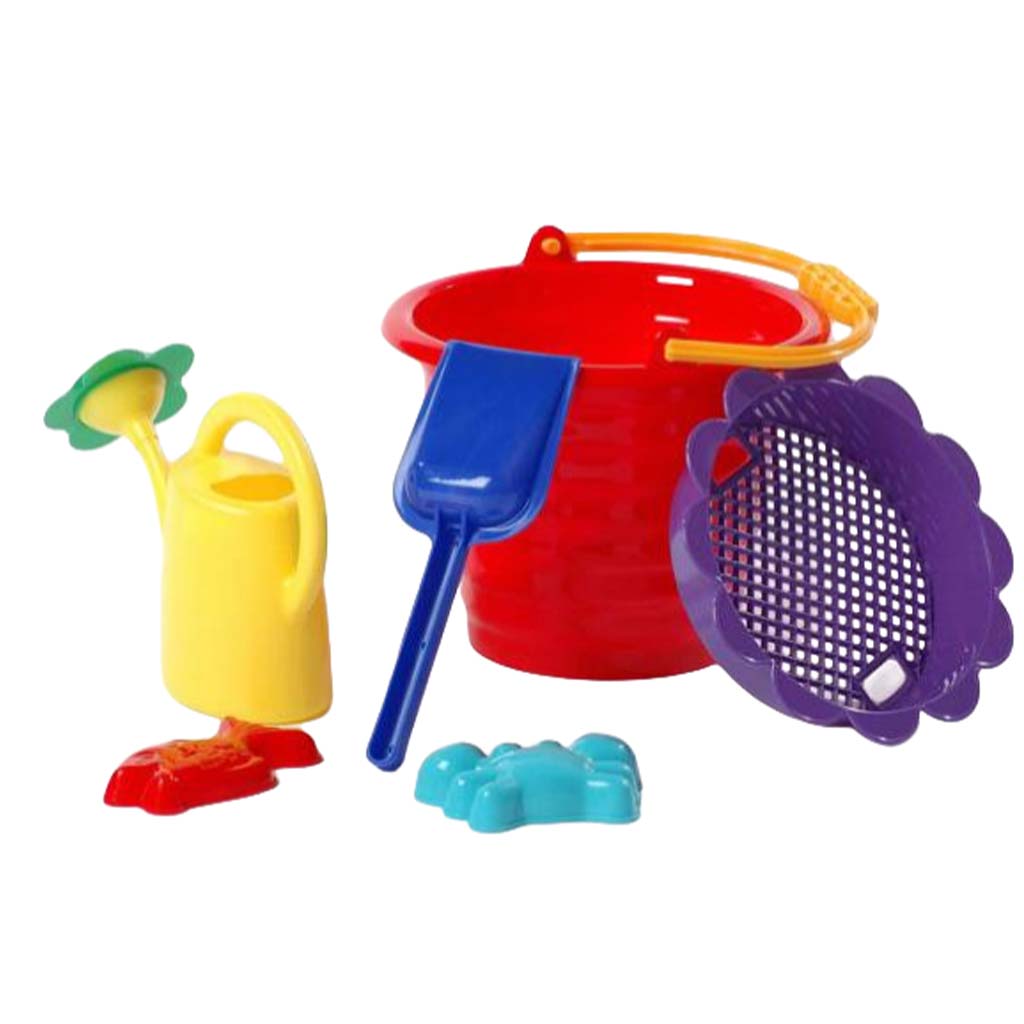 Homokozó szett kis kannával - D-Toys kép 1