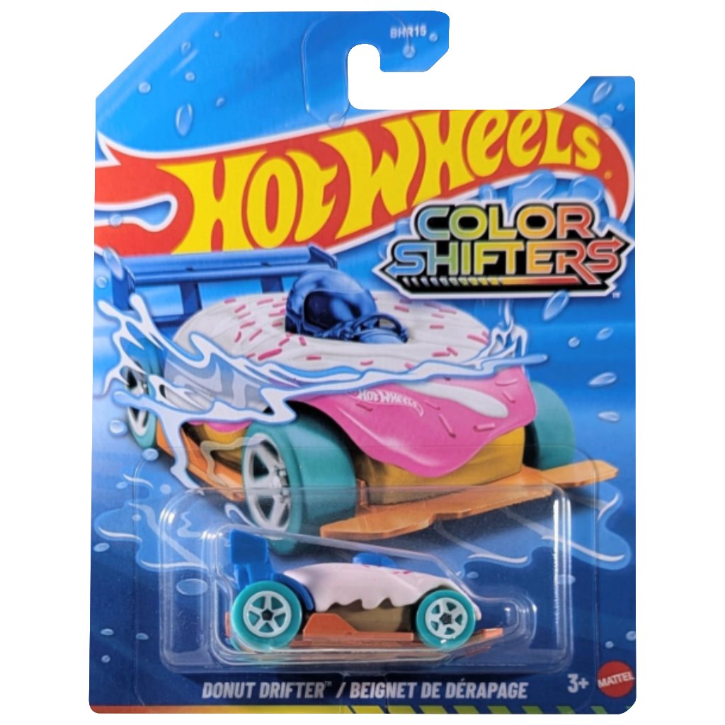 Hot Wheels: Donut Drifter színváltós kisautó 1/64 - Mattel kép 1