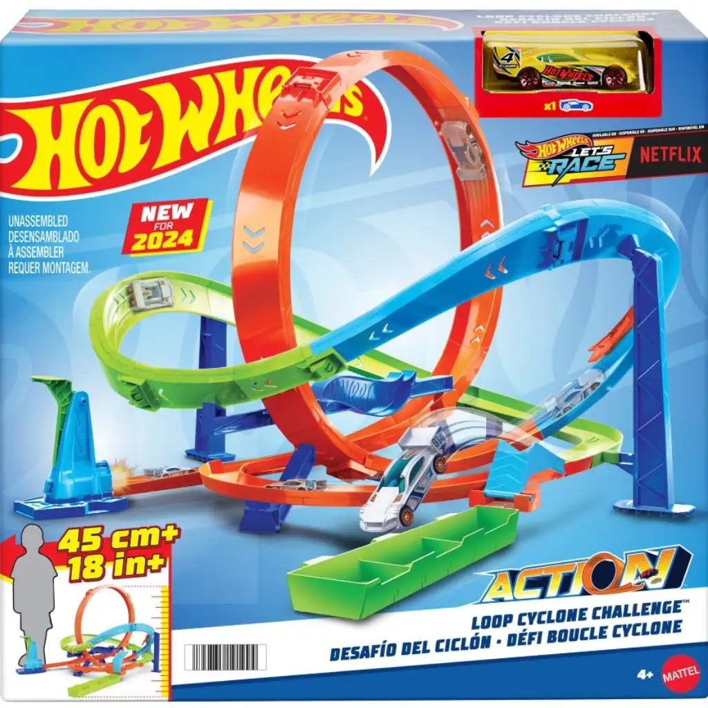 Hot Wheels: Hiperhurok pálya szett - Mattel kép 1
