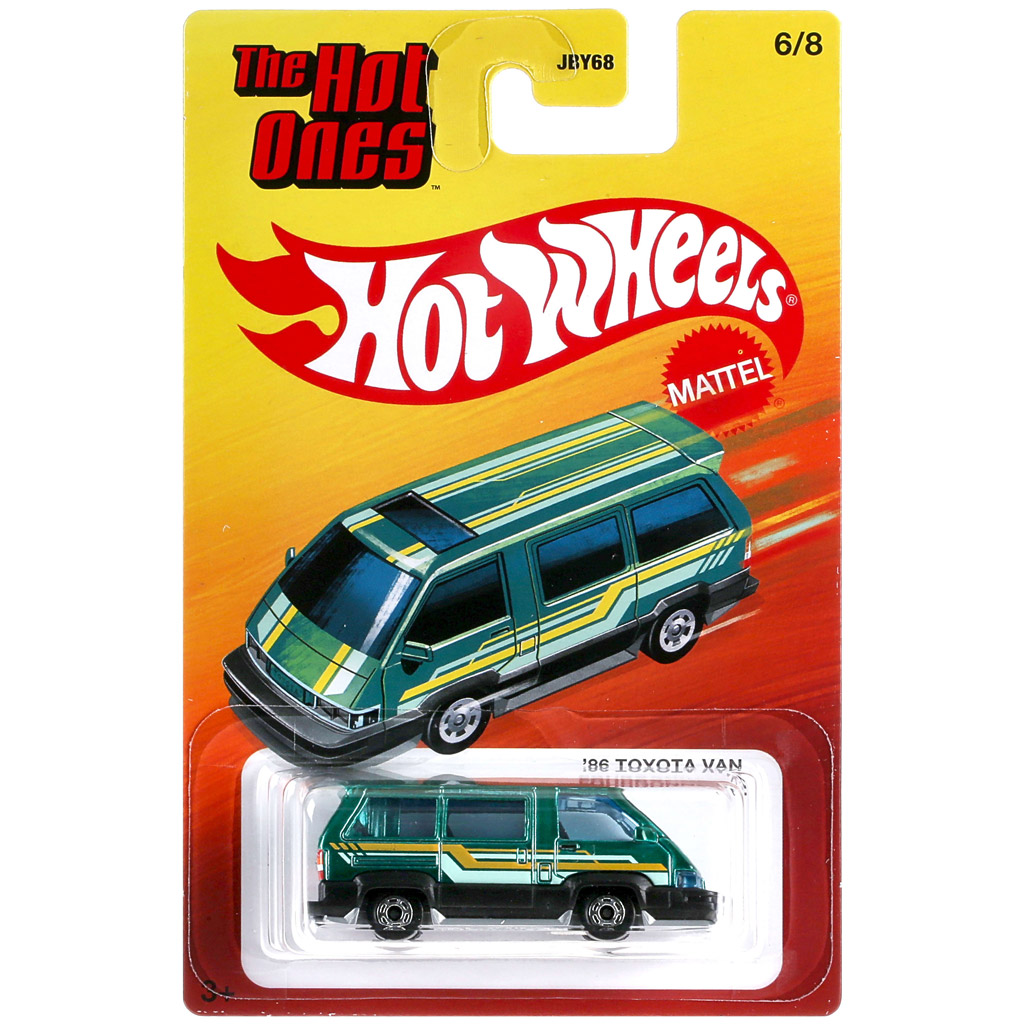 Hot Wheels: The Hot Ones '86 Toyota Van kisautó 1/64 - Mattel kép 1