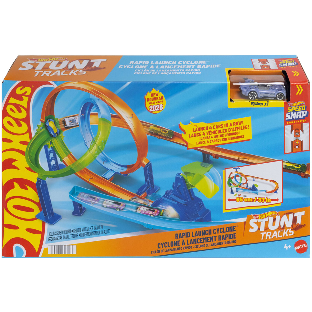 Hot Wheels: Kaszkadőr duplahurok pályaszett - Mattel kép 1