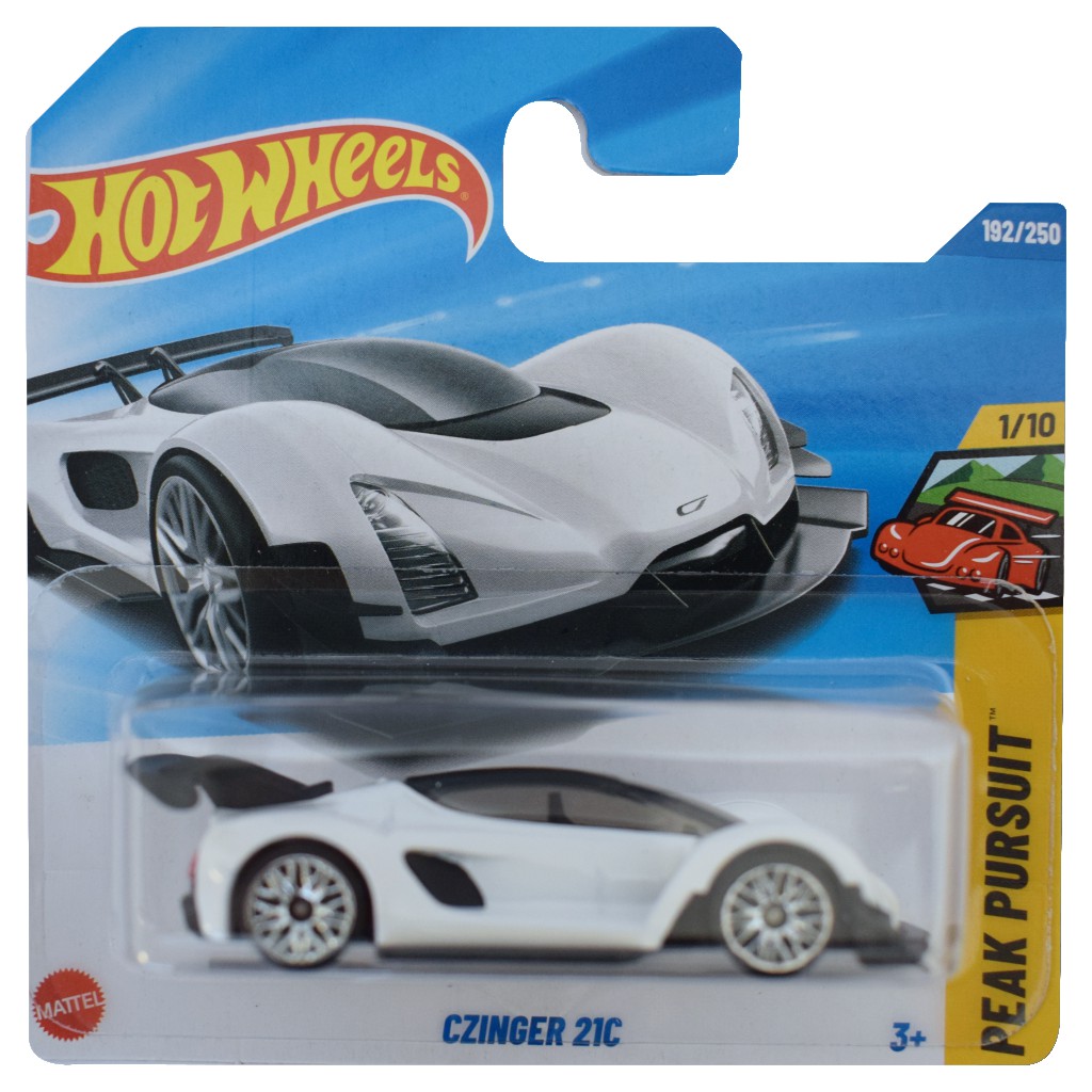 Hot Wheels: Czinger 21C fehér kisautó 1/64 - Mattel kép 1