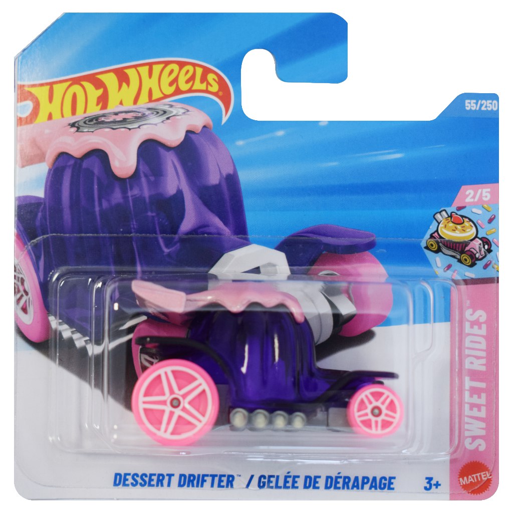 Hot Wheels: Dessert Drifter / Gelée De Dérapage lila kisautó 1/64 - Mattel kép 1