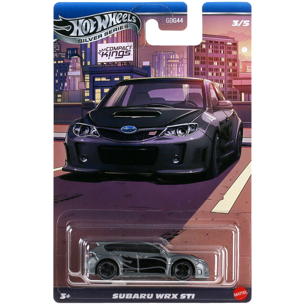 Hot Wheels: Subaru WRX STI klasszikus kisautó 1/64 - Mattel kép 1