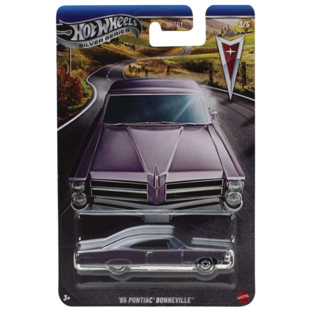 Hot Wheels Silver Series: ’65 Pontiac Bonneville kisautó 1/64 kép 1