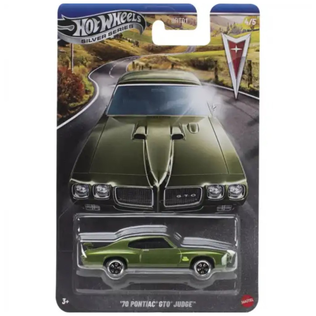 Hot Wheels Silver Series: ’70 Pontiac GTO kisautó 1/64 kép 1