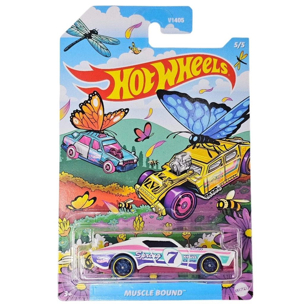 Hot Wheels Spring Series: Muscle Bound kisautó 1/64 - Mattel kép 1