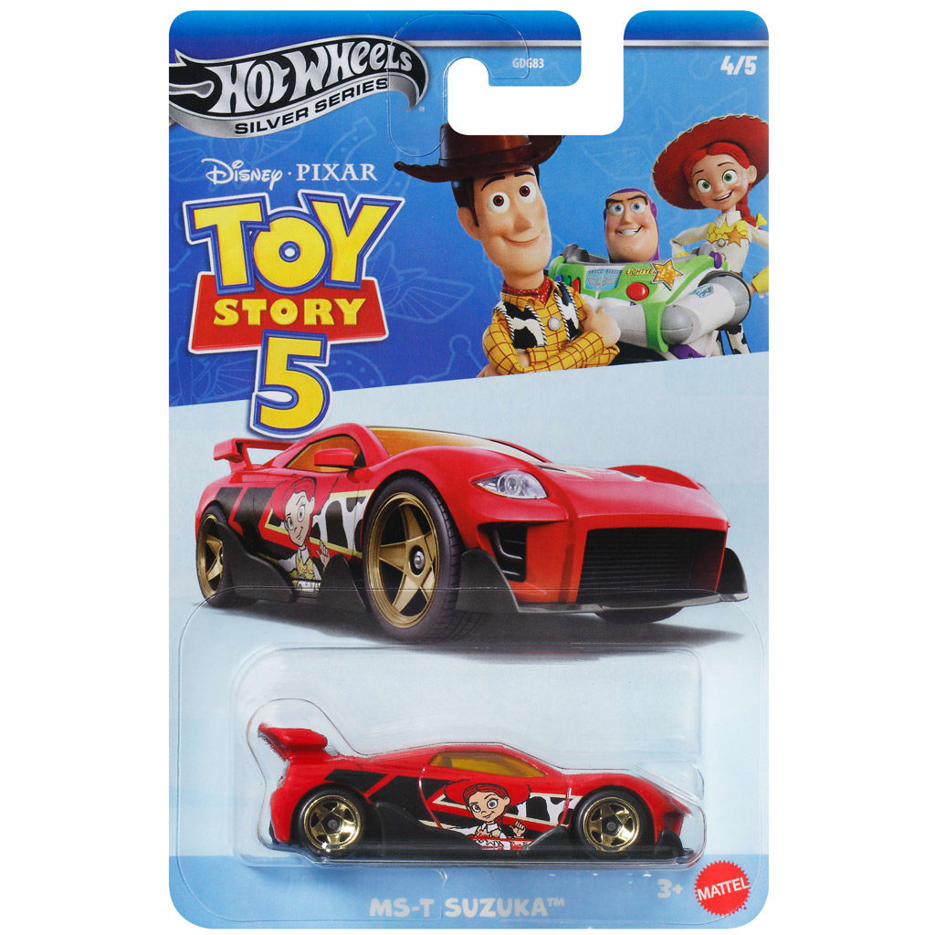 Hot Wheels Silver Series: Toy Story 5 MS-T Suzuka kisautó 1/64 - Mattel kép 1