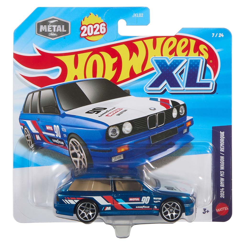 Hot Wheels XL: 2024 BMW M3 Wagon kisautó 1/43 - Mattel kép 1