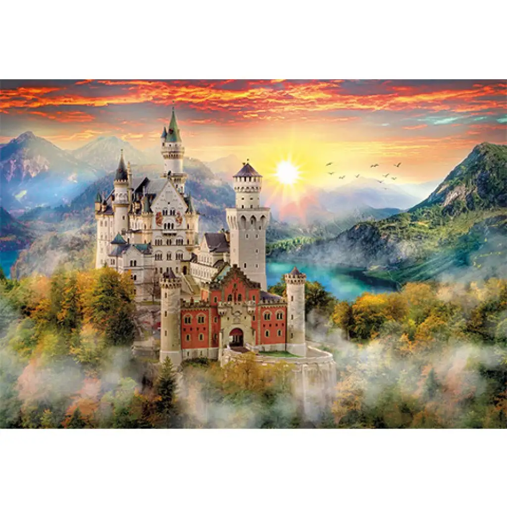 Neuschwanstein kastély HQC 2000db-os puzzle - Clementoni kép 2