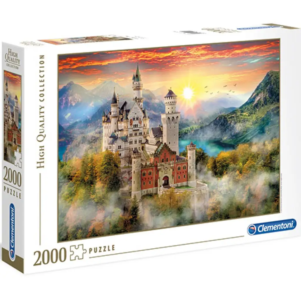 Neuschwanstein kastély HQC 2000db-os puzzle - Clementoni kép 1