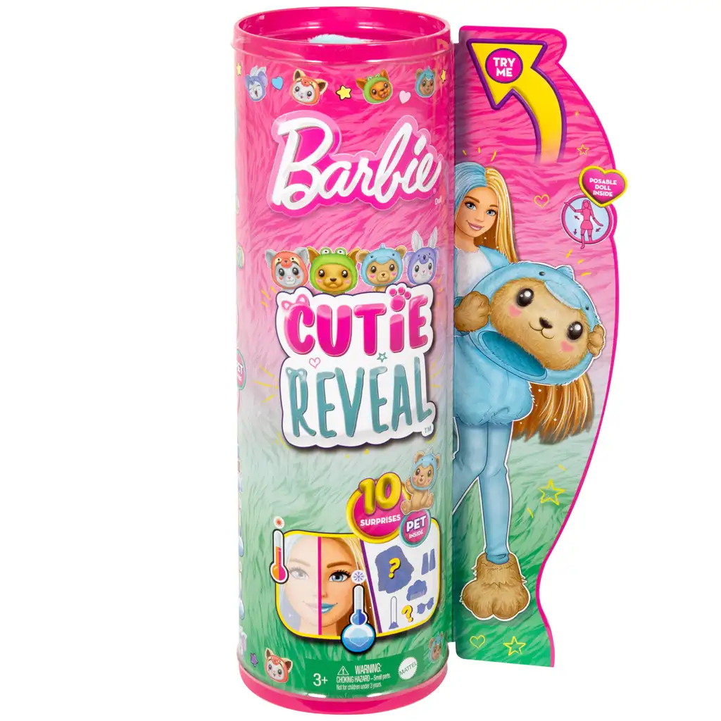 Barbie Cutie Reveal: Delfinke meglepetés baba (6.sorozat) - Mattel kép 1