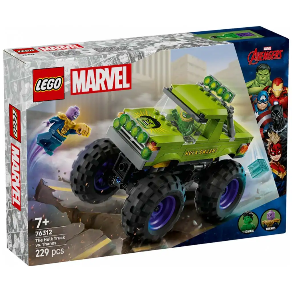 LEGO® Marvel: Hulk óriási terepjárója vs Thanos (76312) kép 1