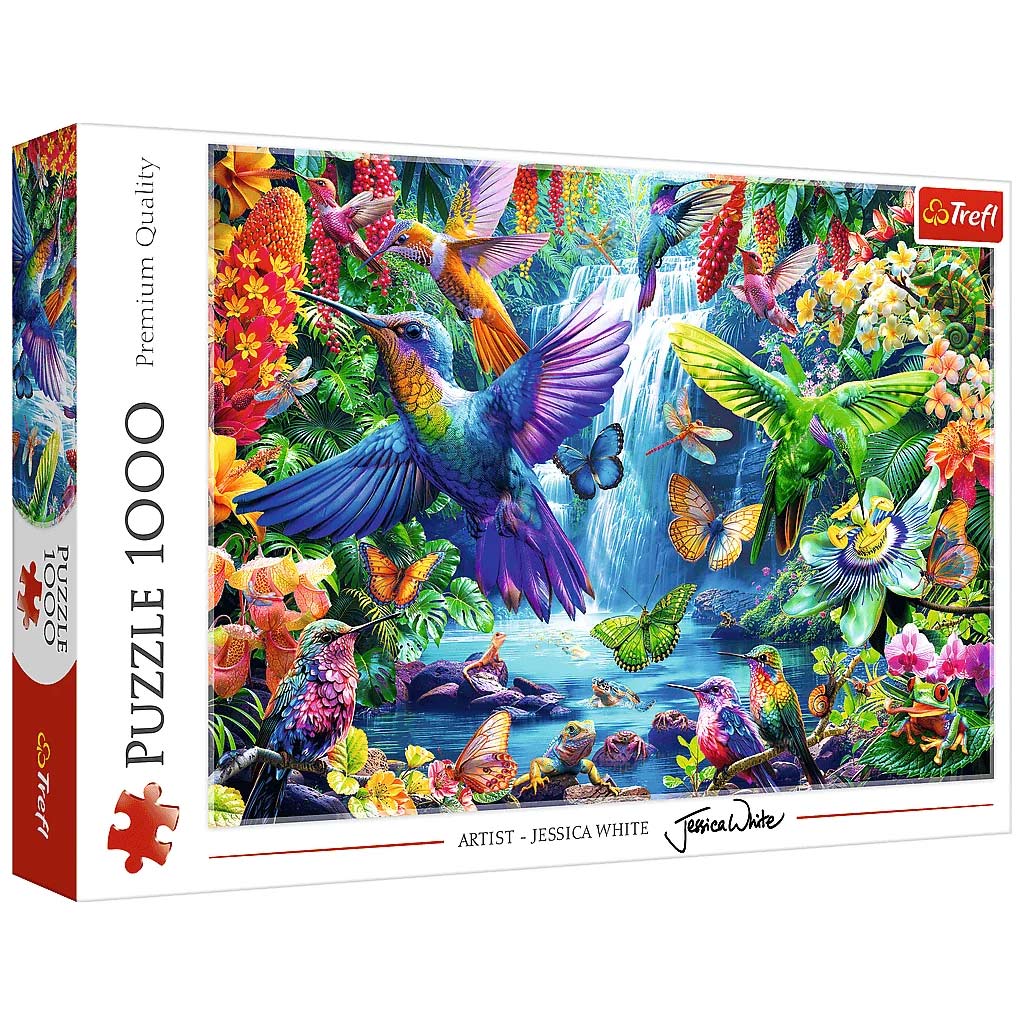 Kolibrik a dzsungelben 1000db-os puzzle - Trefl kép 1