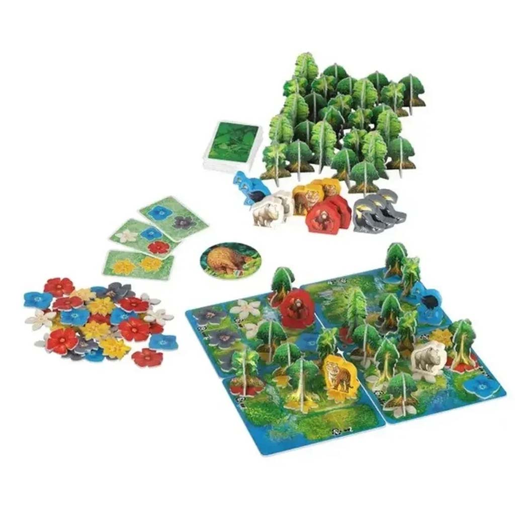 Hutan - Az esőerdők világa társasjáték kép 2