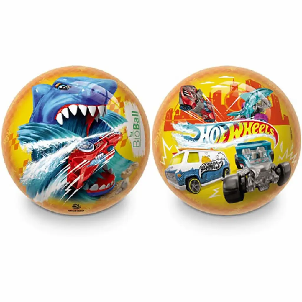 Hot Wheels BioBall gumilabda 23cm - Mondo Toys kép 1