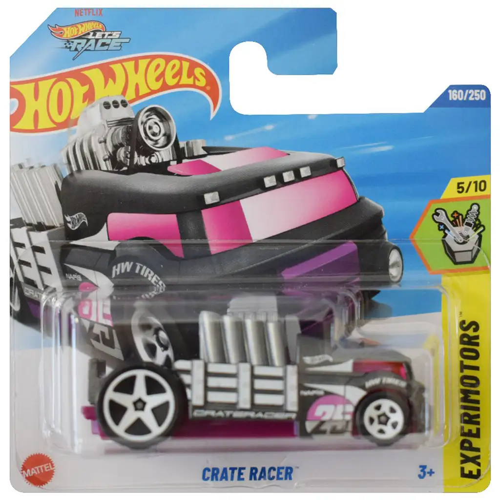 Hot Wheels: Crate Racer kisautó 1/64 - Mattel kép 1