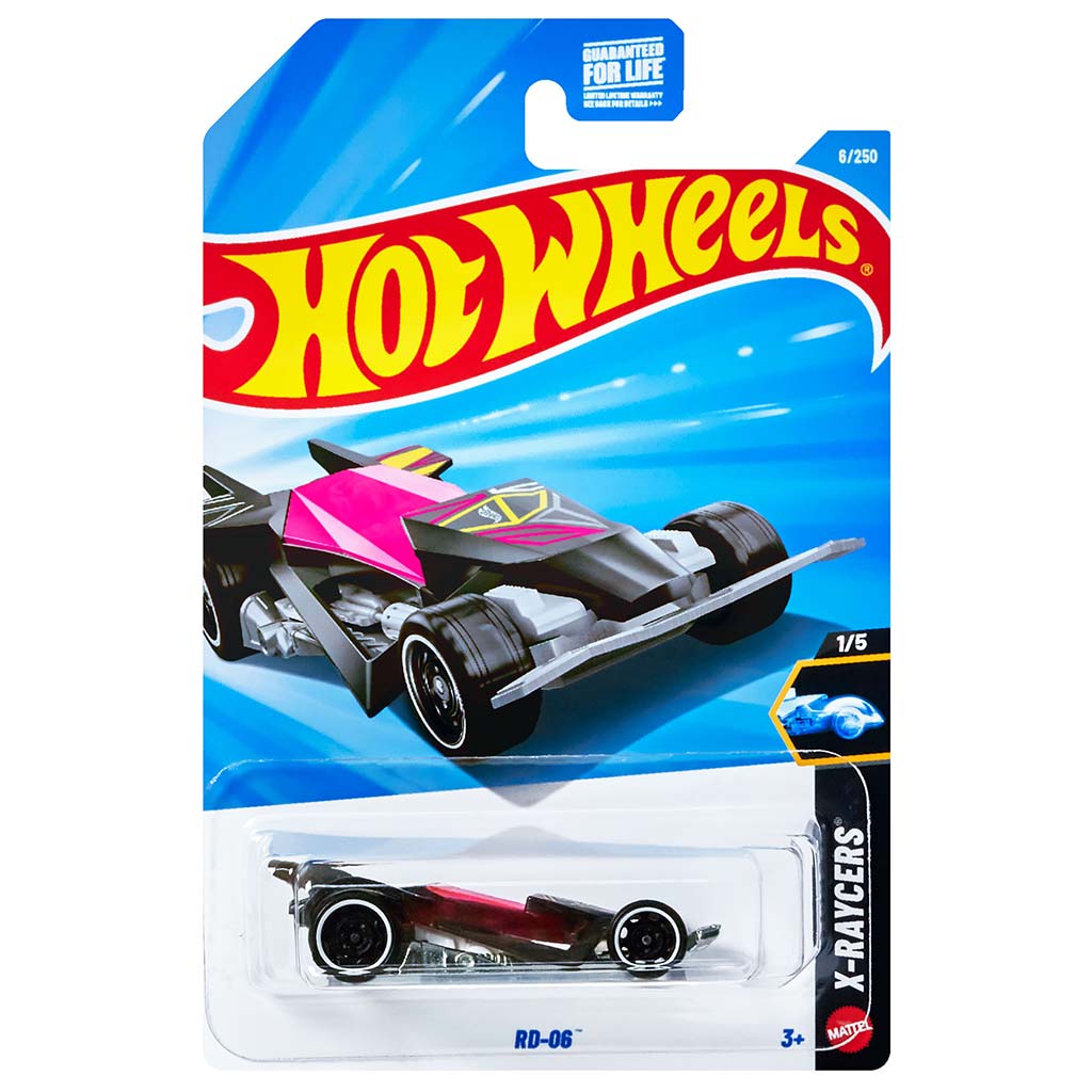 Hot Wheels: RD-06 pink kisautó 1/64 - Mattel kép 1