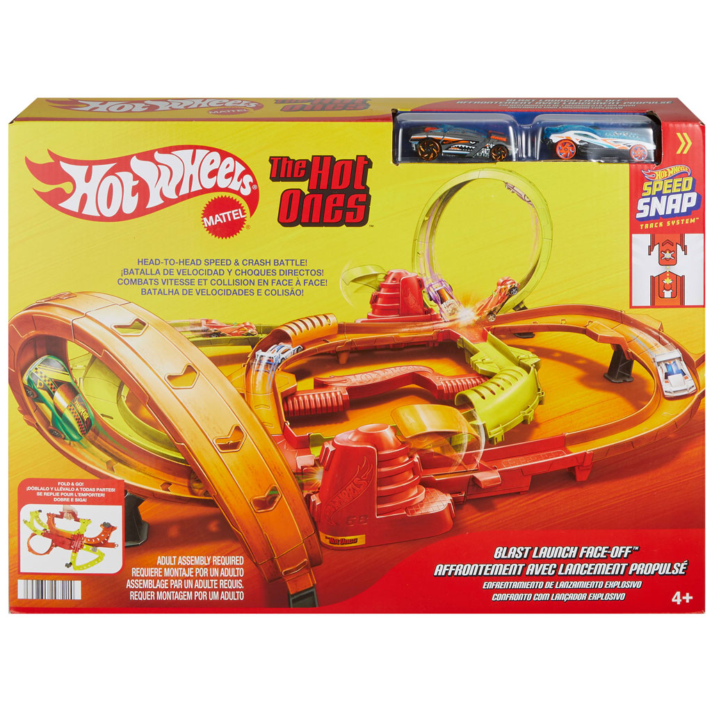 Hot Wheels: Blast Launch Face-Off ütközések versenypálya szett - Mattel kép 1