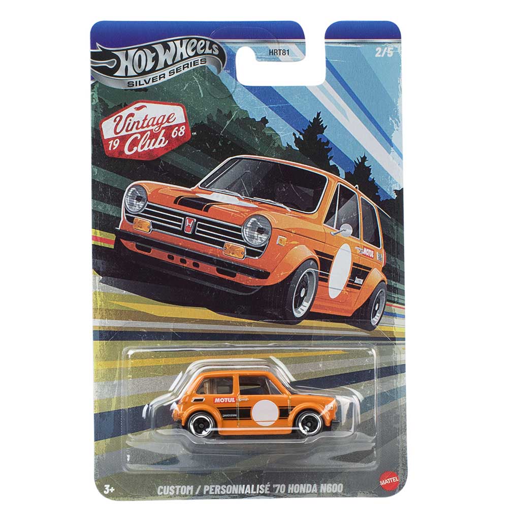 Hot Wheels: Vintage '70 Honda N600 kisautó 1/64 - Mattel kép 1